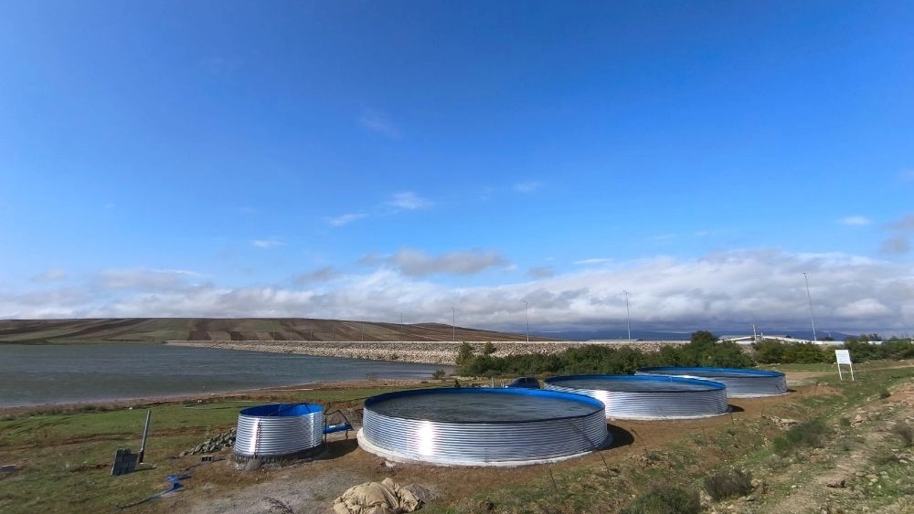 اجرای استخر صنعتی با ورق ژئوممبران ضخیم